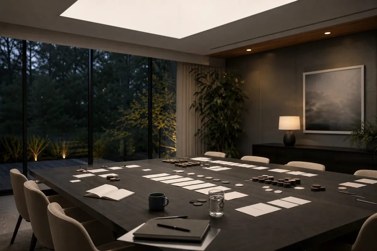 Editorial platform planning scene for Dedicated Hosting in Clifton Park, New York
