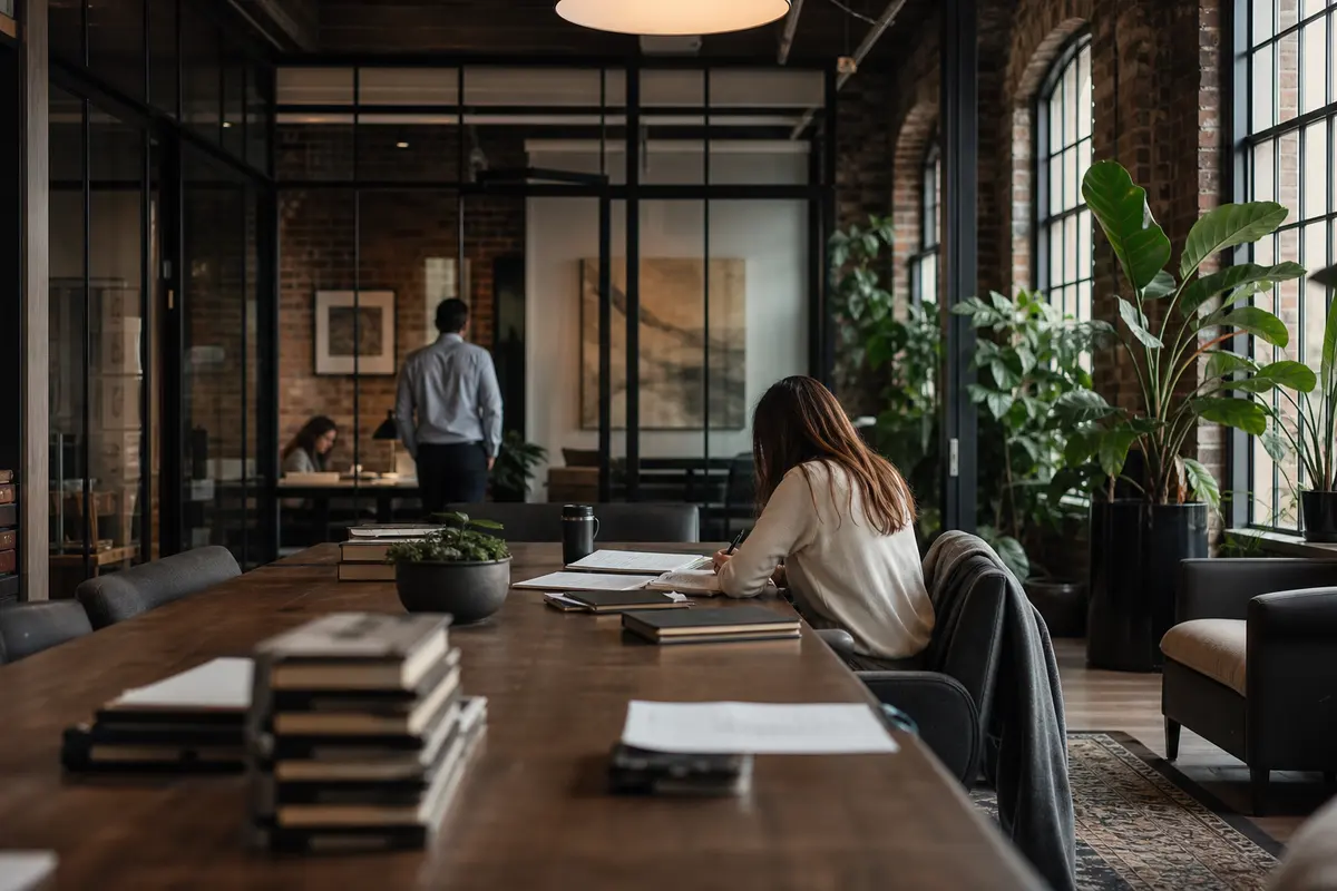 Editorial marketing planning scene for Glenville, New York