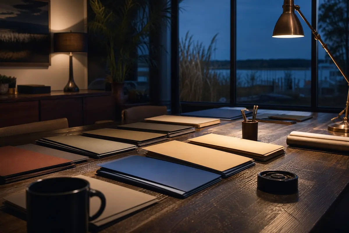 Editorial platform planning scene for Dedicated Hosting in Southold, New York
