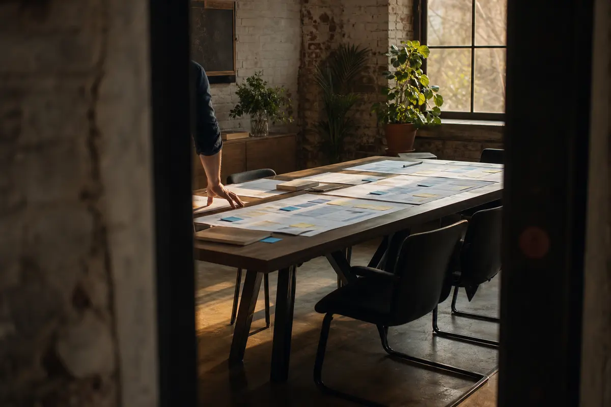 Editorial marketing planning scene for Legal News in Marbletown, New York