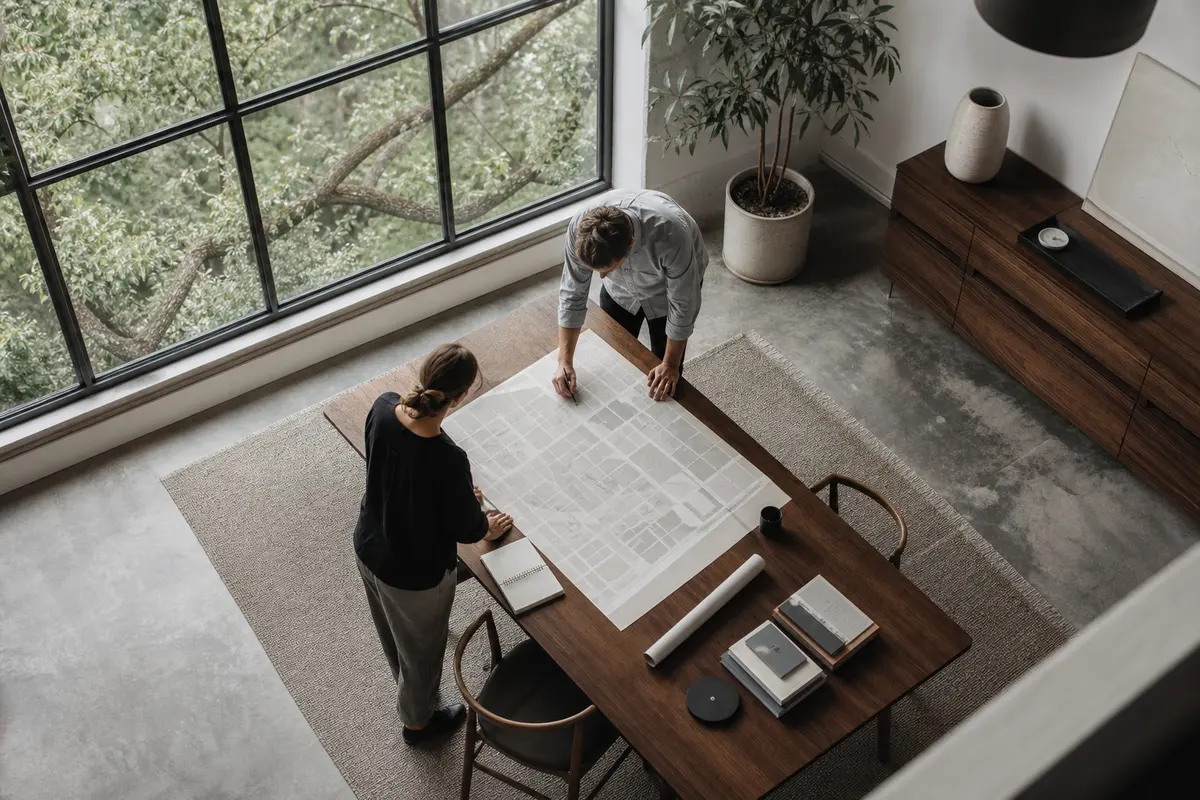 Editorial marketing planning scene for Programmatic SEO in Ontario, New York