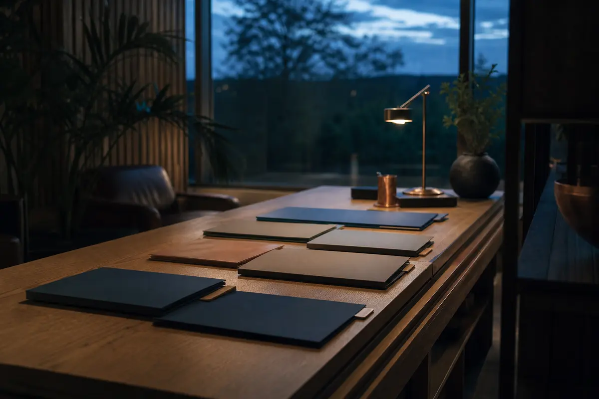 Editorial platform planning scene for ROI Dashboard in Pound Ridge, New York
