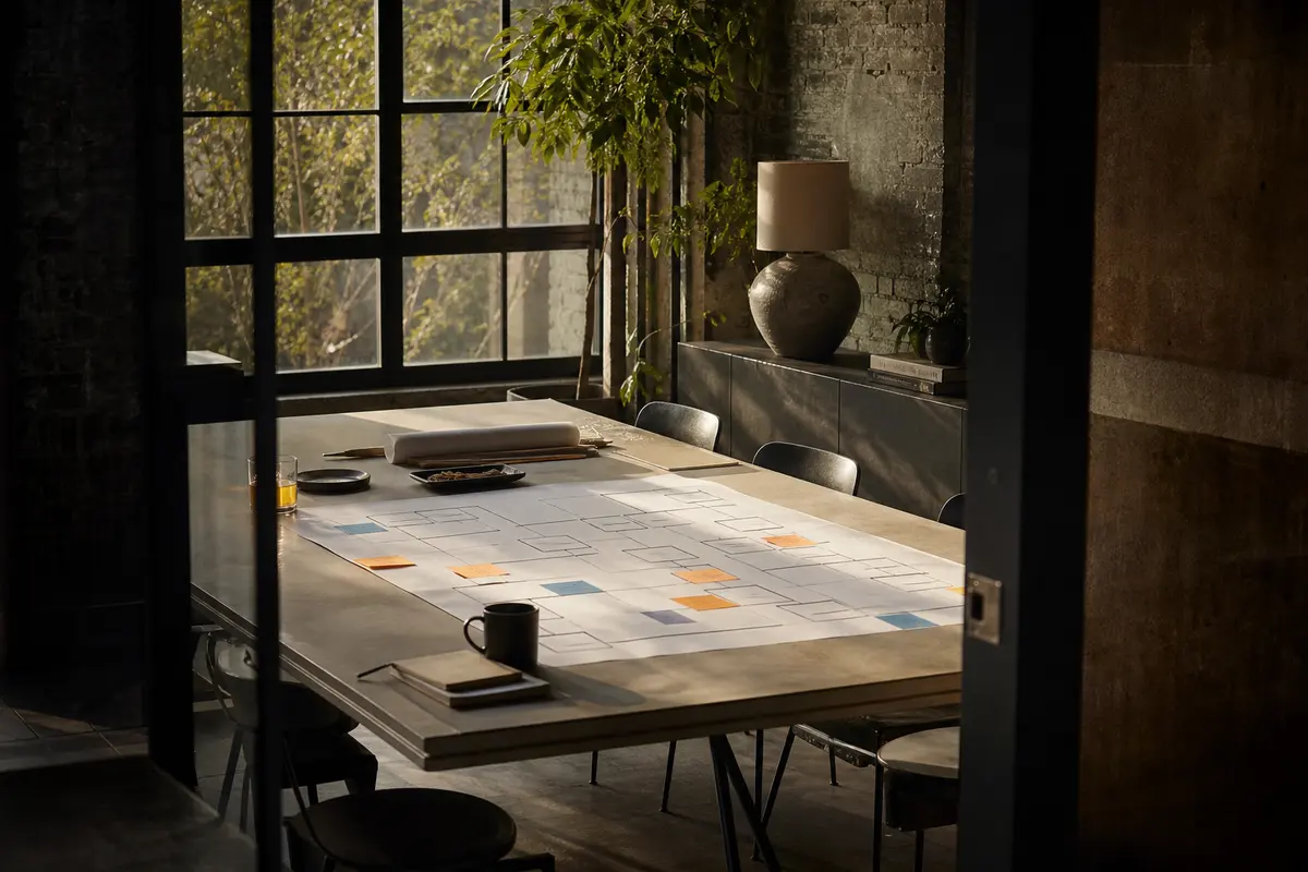 Editorial marketing planning scene for Legal News in Canton, New York