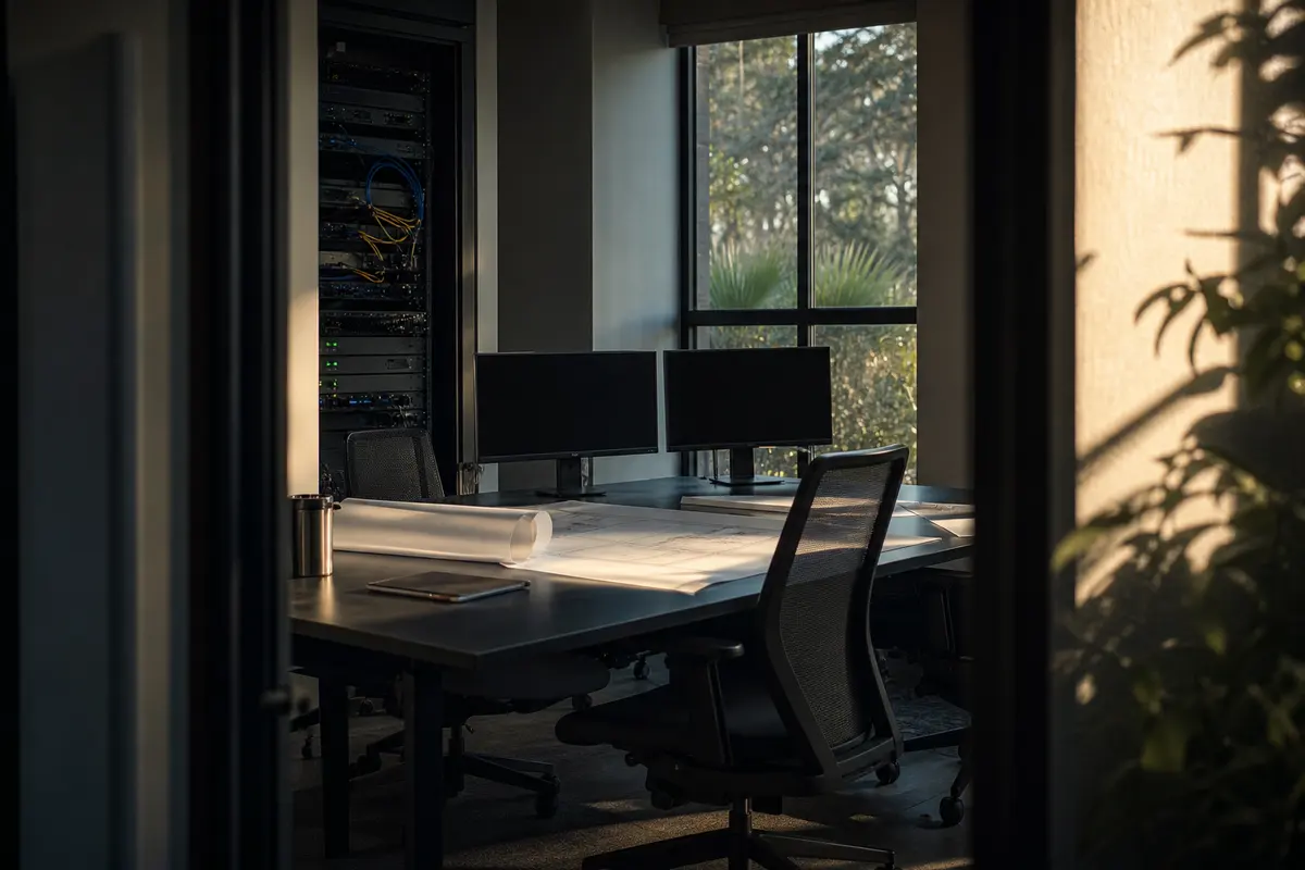 Editorial platform planning scene for Custom Software in Deer Park, New York