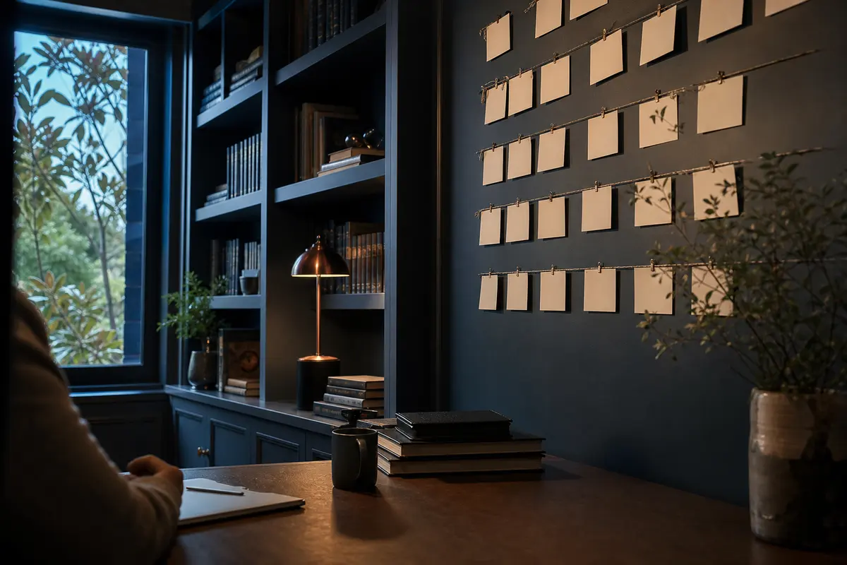 Editorial marketing planning scene for Elmont, New York