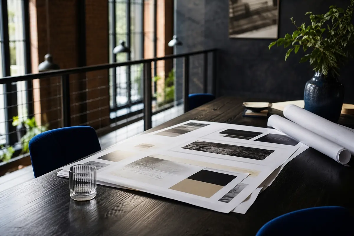 Editorial marketing planning scene for Elmsford, New York