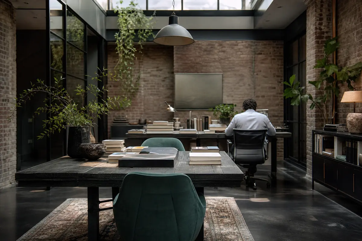 Editorial marketing planning scene for Fairmount, New York