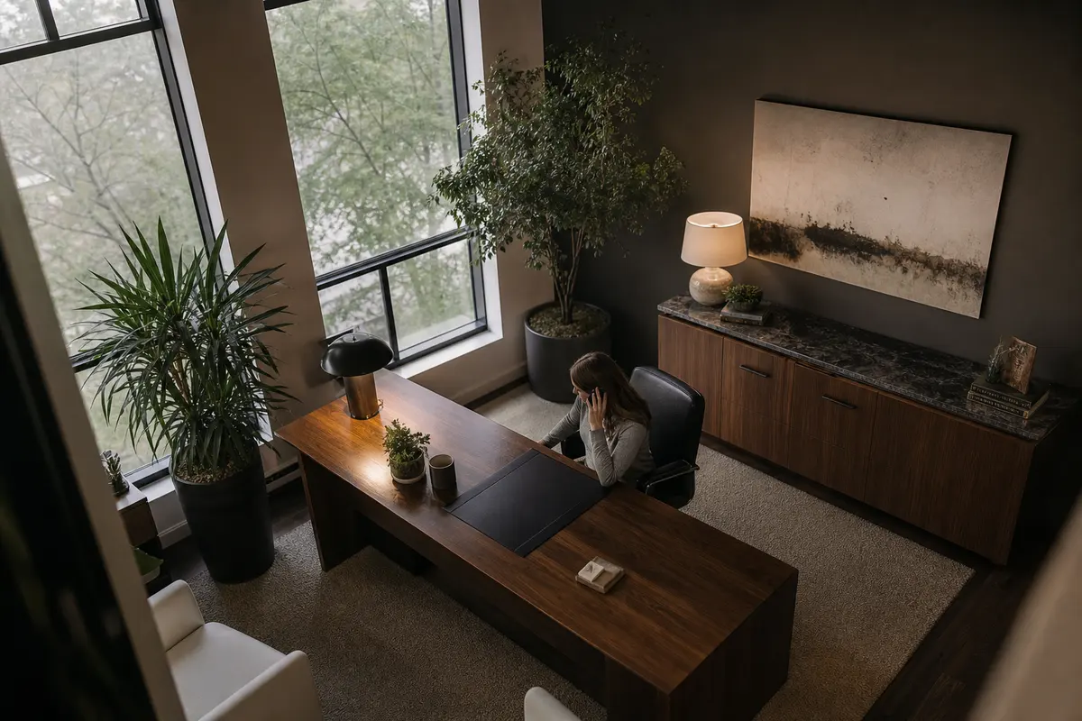 Editorial intake planning scene for Lead Attribution in Flanders, New York