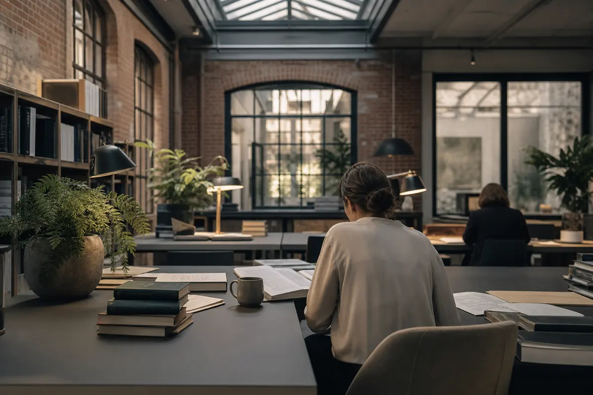 Editorial marketing planning scene for Fulton, New York