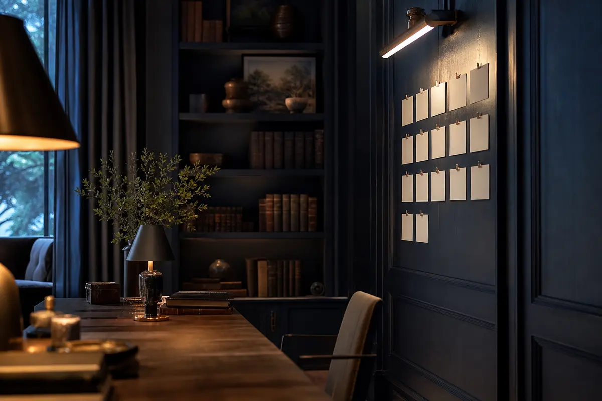 Editorial marketing planning scene for Garden City, New York