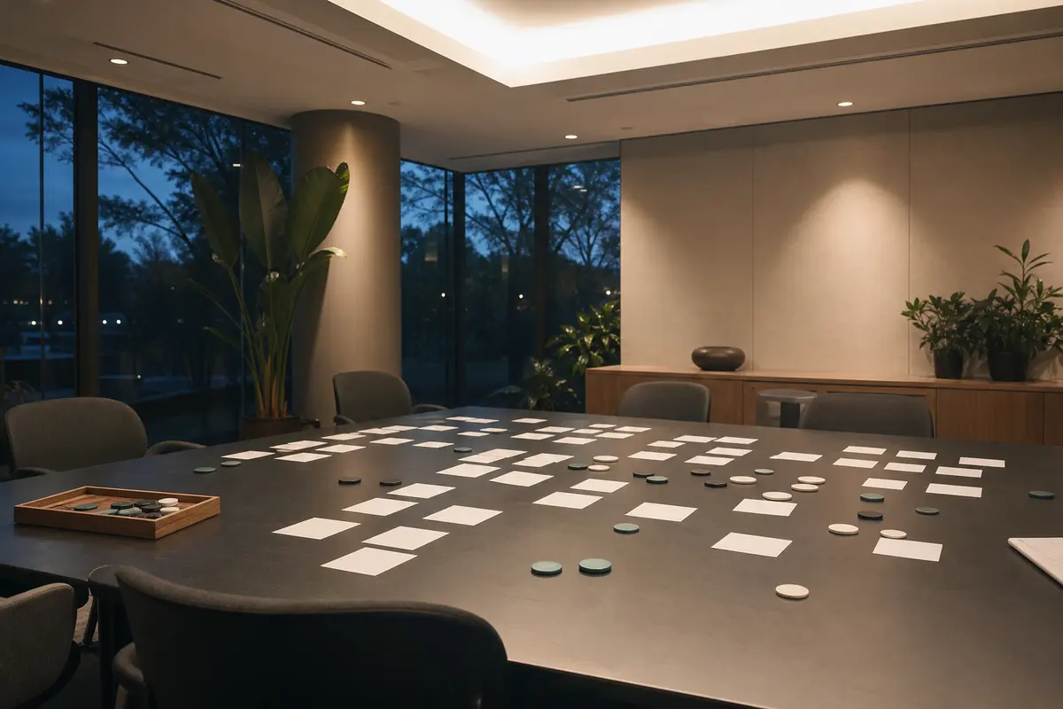 Editorial platform planning scene for Dedicated Hosting in Garden City Park, New York