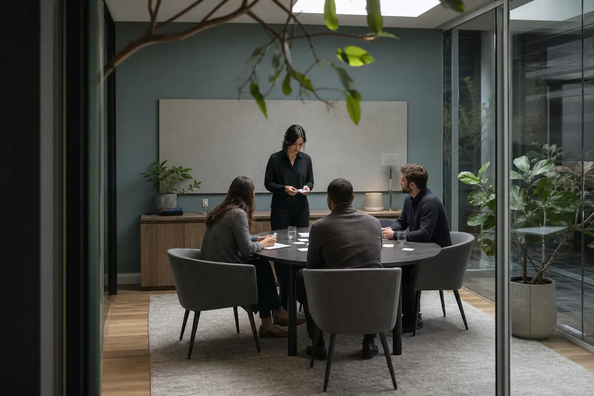 Editorial intake planning scene for Automation in Glens Falls North, New York
