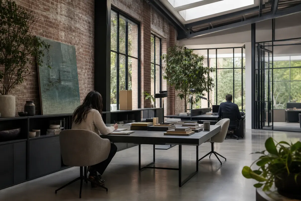 Editorial marketing planning scene for Reputation & Reviews in Hampton Manor, New York