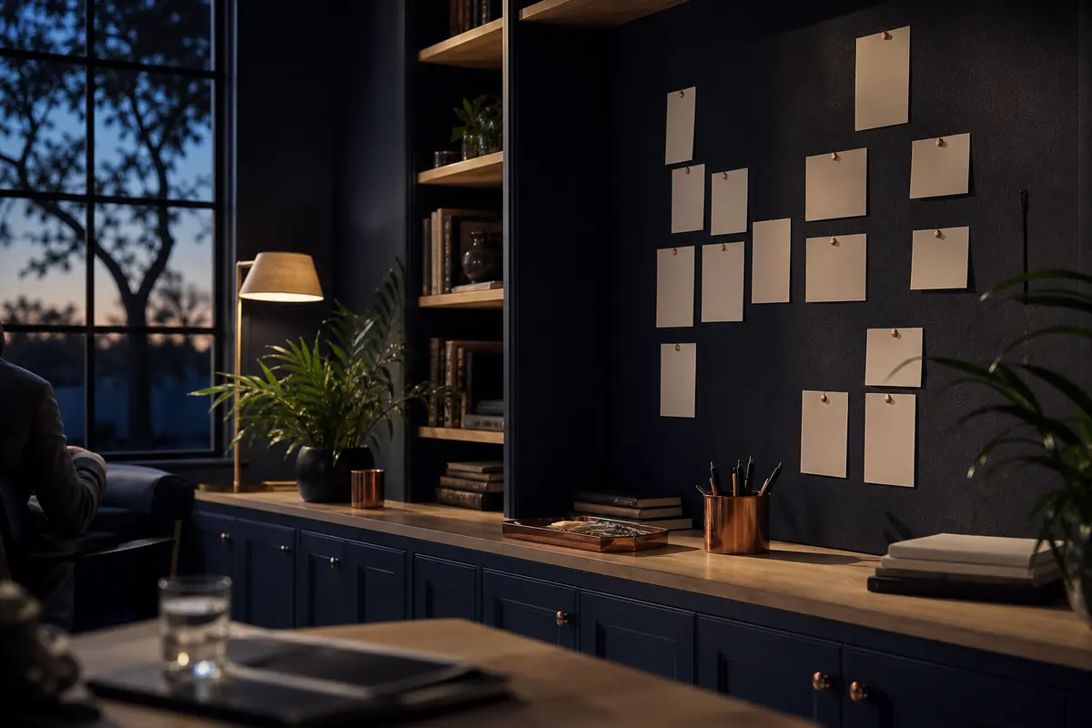 Editorial marketing planning scene for Legal News in Islip Terrace, New York