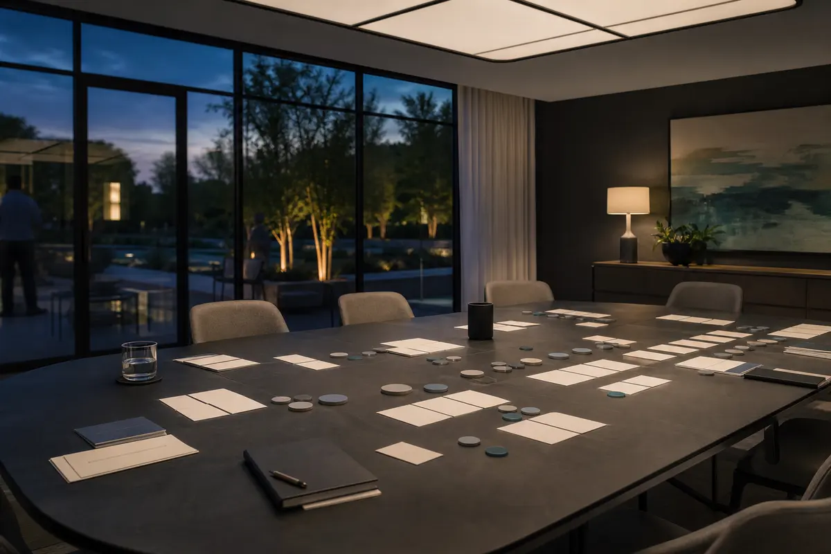 Editorial platform planning scene for Custom Software in Lakeview, New York