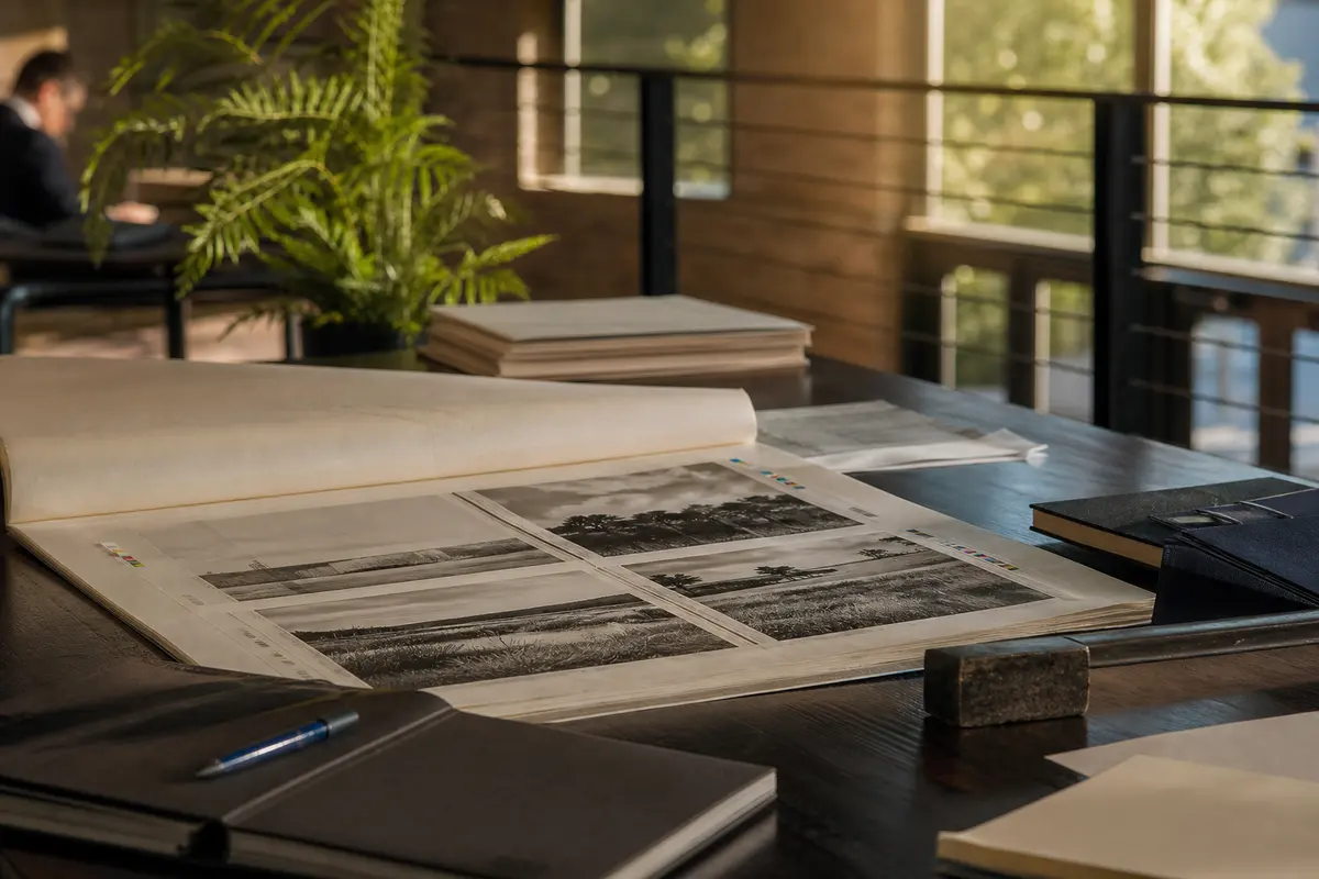 Editorial marketing planning scene for Legal News in Latham, New York