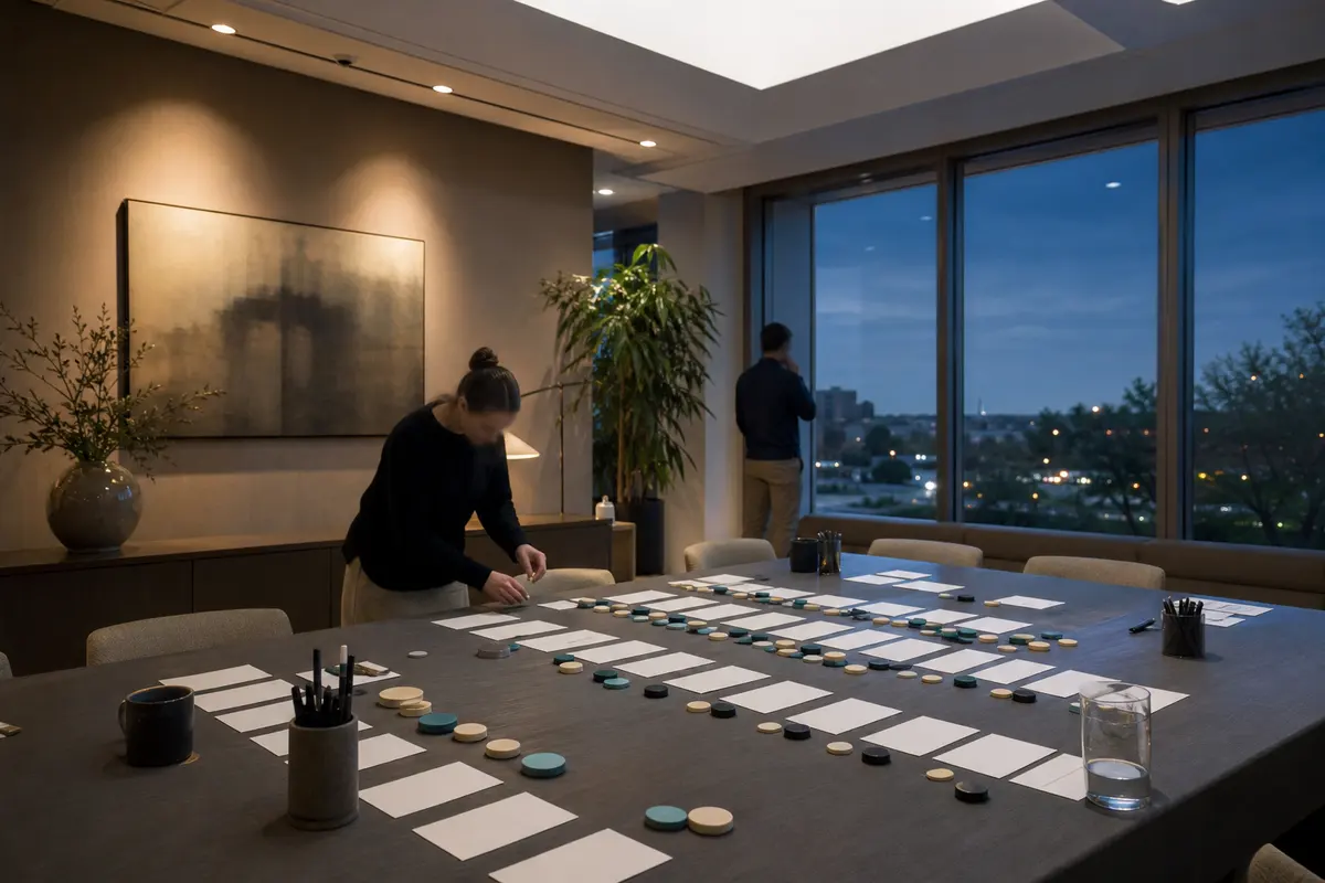Editorial platform planning scene for Dedicated Hosting in Latham, New York