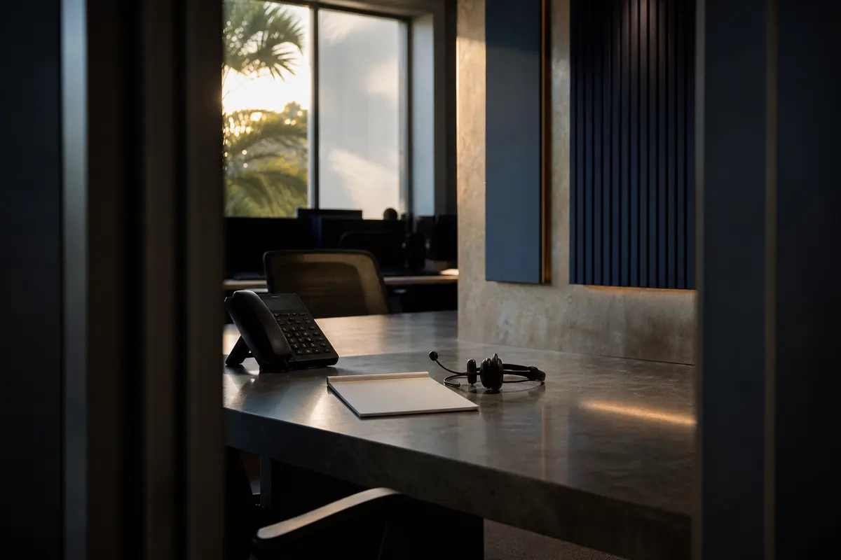 Editorial intake planning scene for Intake Coach in Liberty, New York