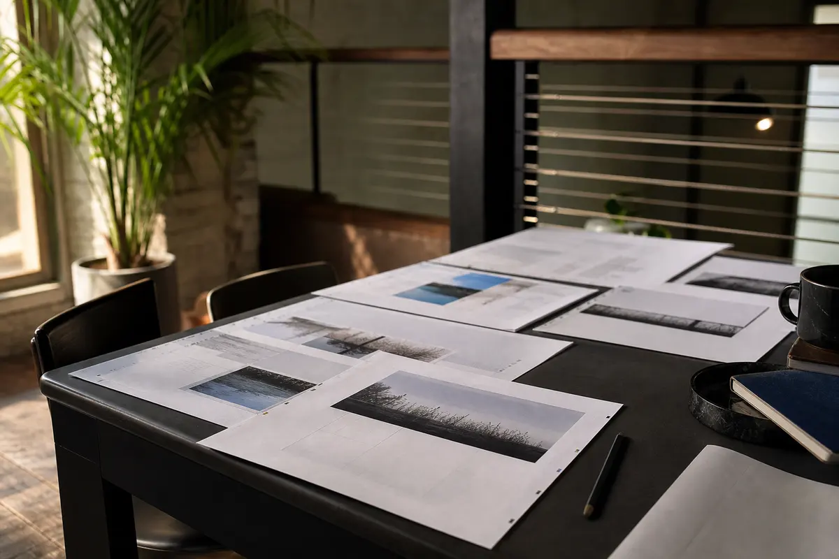 Editorial marketing planning scene for Programmatic SEO in Liberty, New York