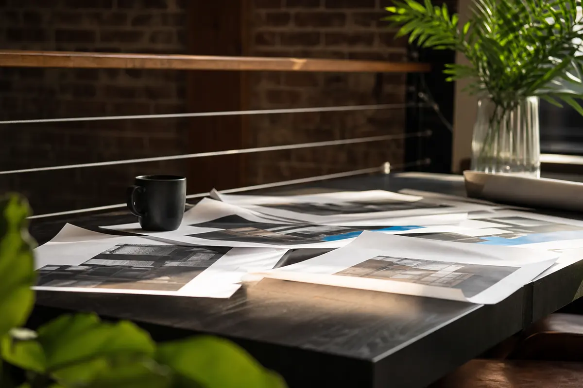 Editorial marketing planning scene for Lockport, New York