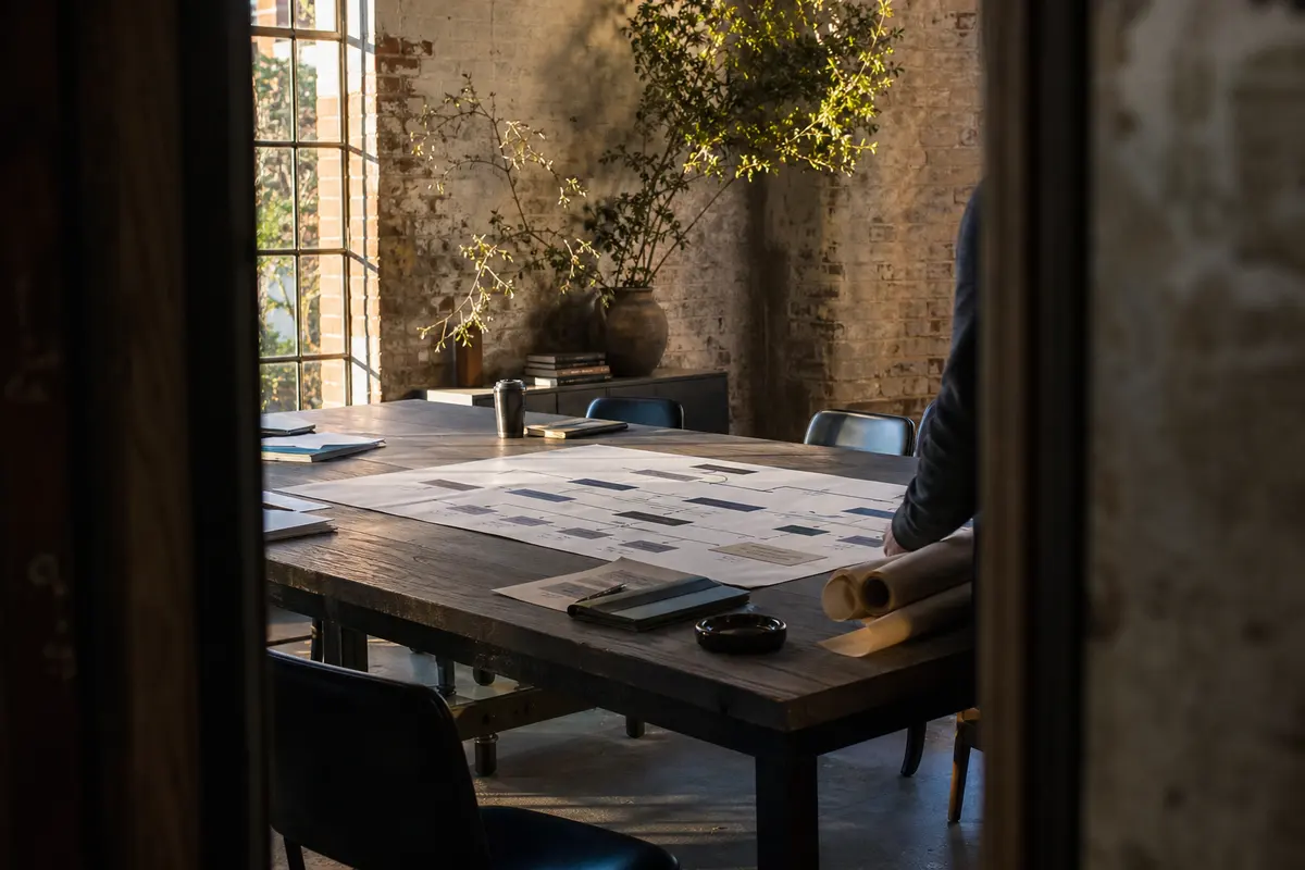 Editorial marketing planning scene for Legal News in Long Beach, New York