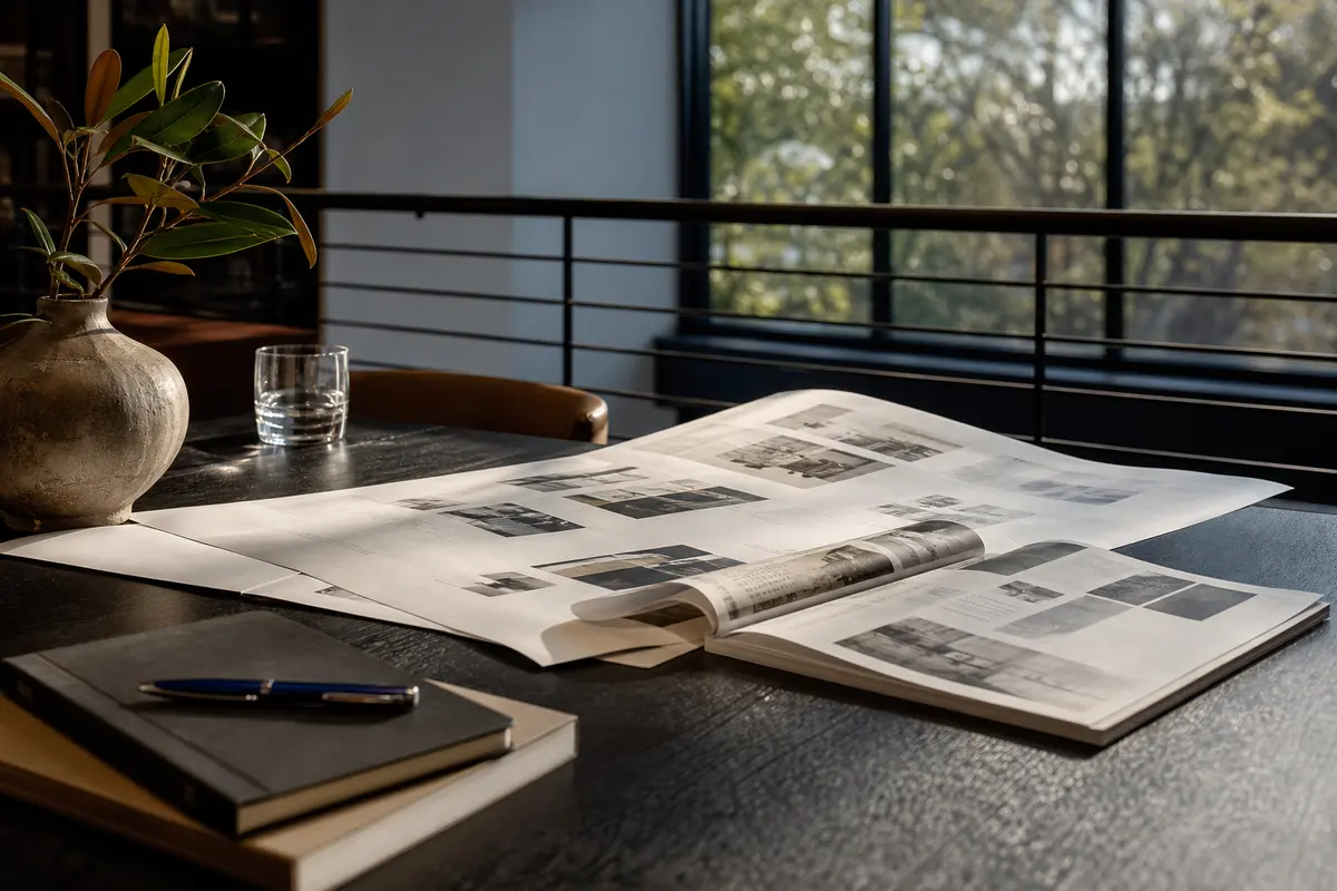 Editorial marketing planning scene for Local Service Ads in Mamaroneck, New York