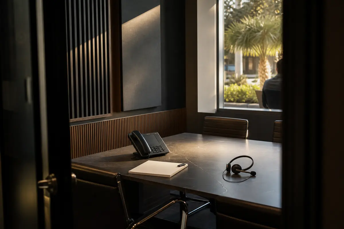 Editorial intake planning scene for Intake Coach in Manorville, New York