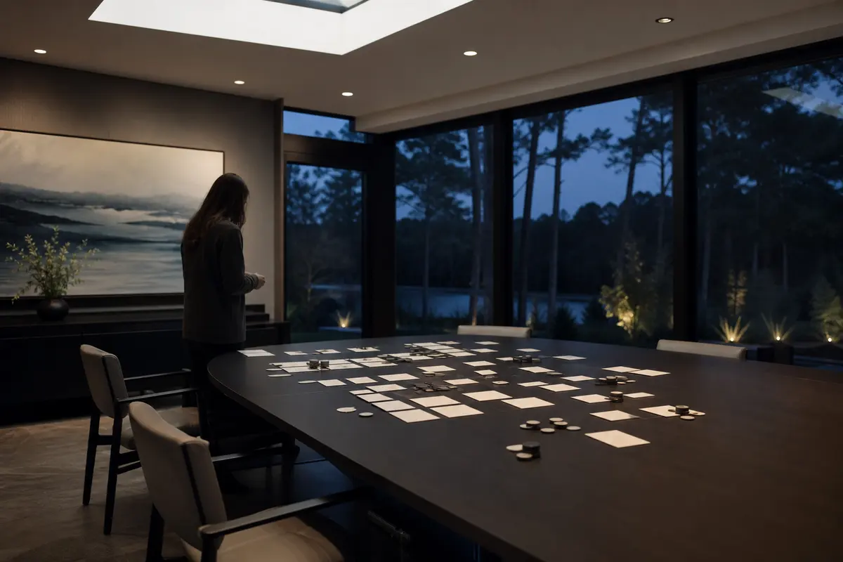 Editorial platform planning scene for Custom Software in Manorville, New York