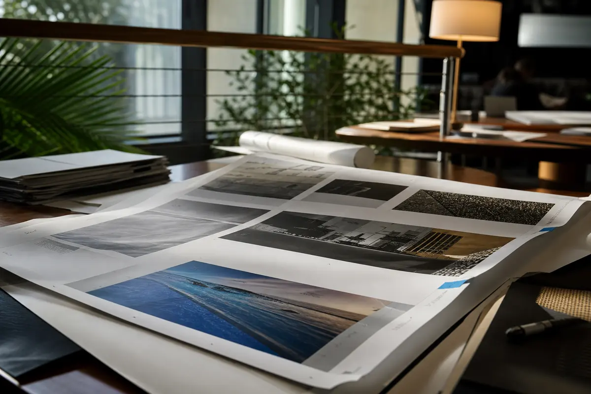 Editorial marketing planning scene for Legal News in Merrick, New York