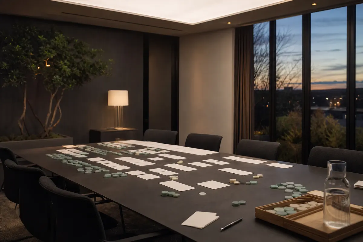 Editorial platform planning scene for Dedicated Hosting in Merrick, New York