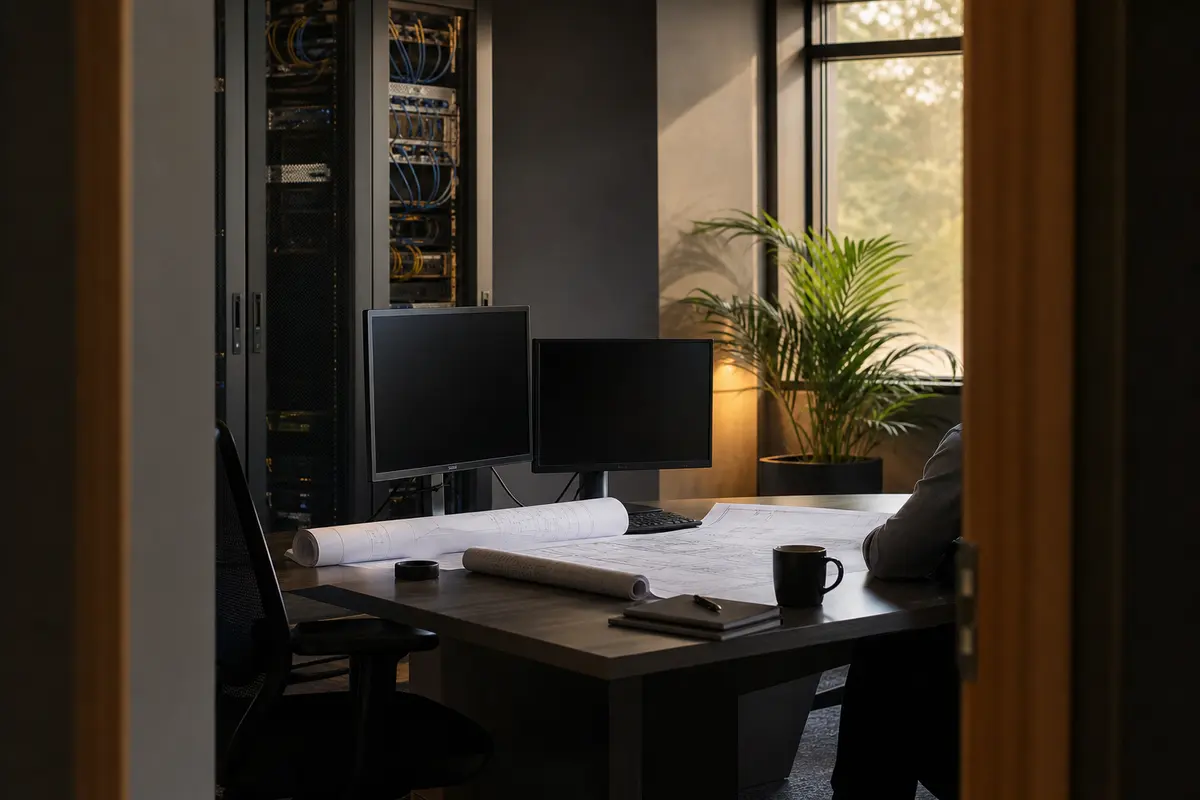 Editorial platform planning scene for Custom Software in Miller Place, New York