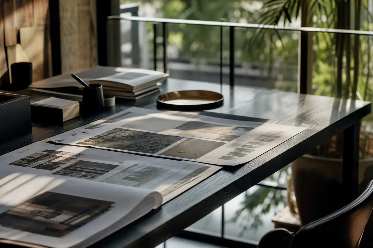 Editorial marketing planning scene for Monsey, New York