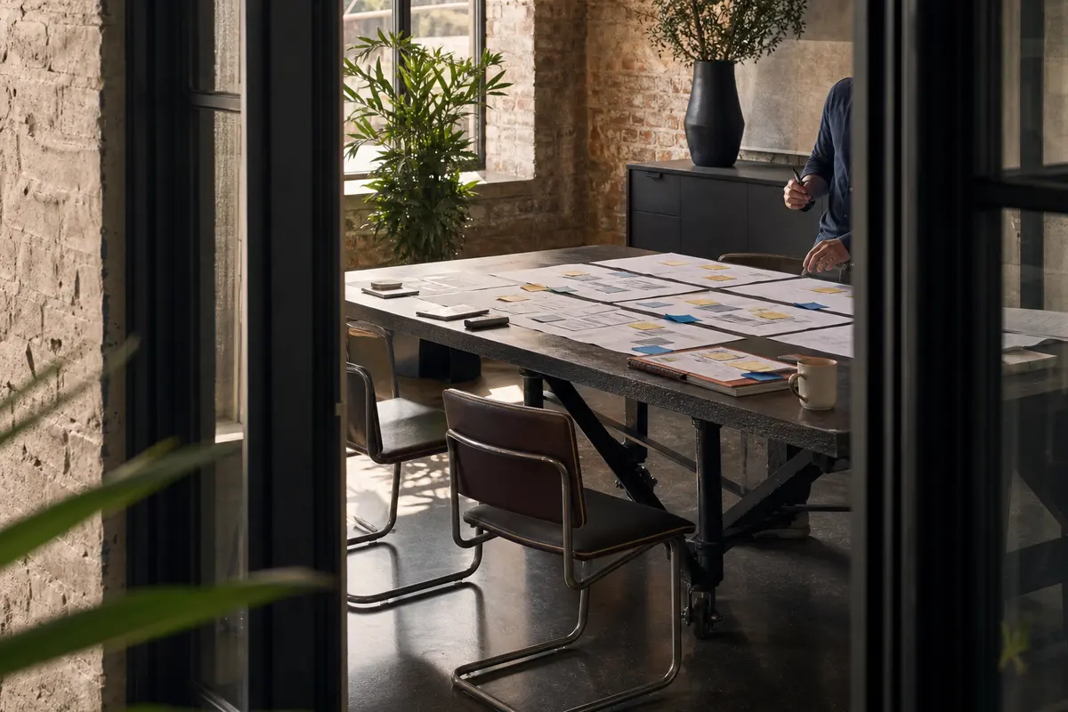 Editorial marketing planning scene for Local Service Ads in Mount Kisco, New York