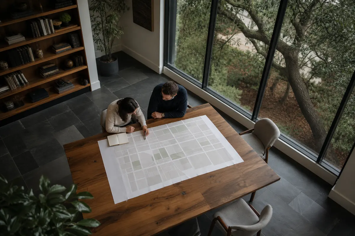 Editorial marketing planning scene for Local Service Ads in Mount Sinai, New York