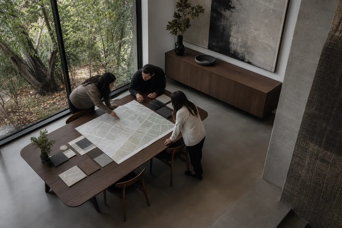 Editorial marketing planning scene for Legal News in New Cassel, New York