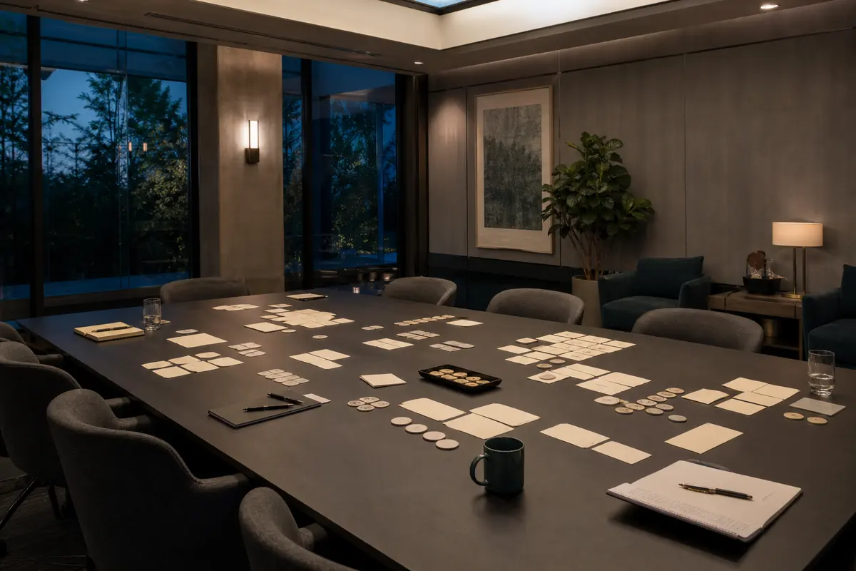 Editorial platform planning scene for Custom Software in New Paltz, New York