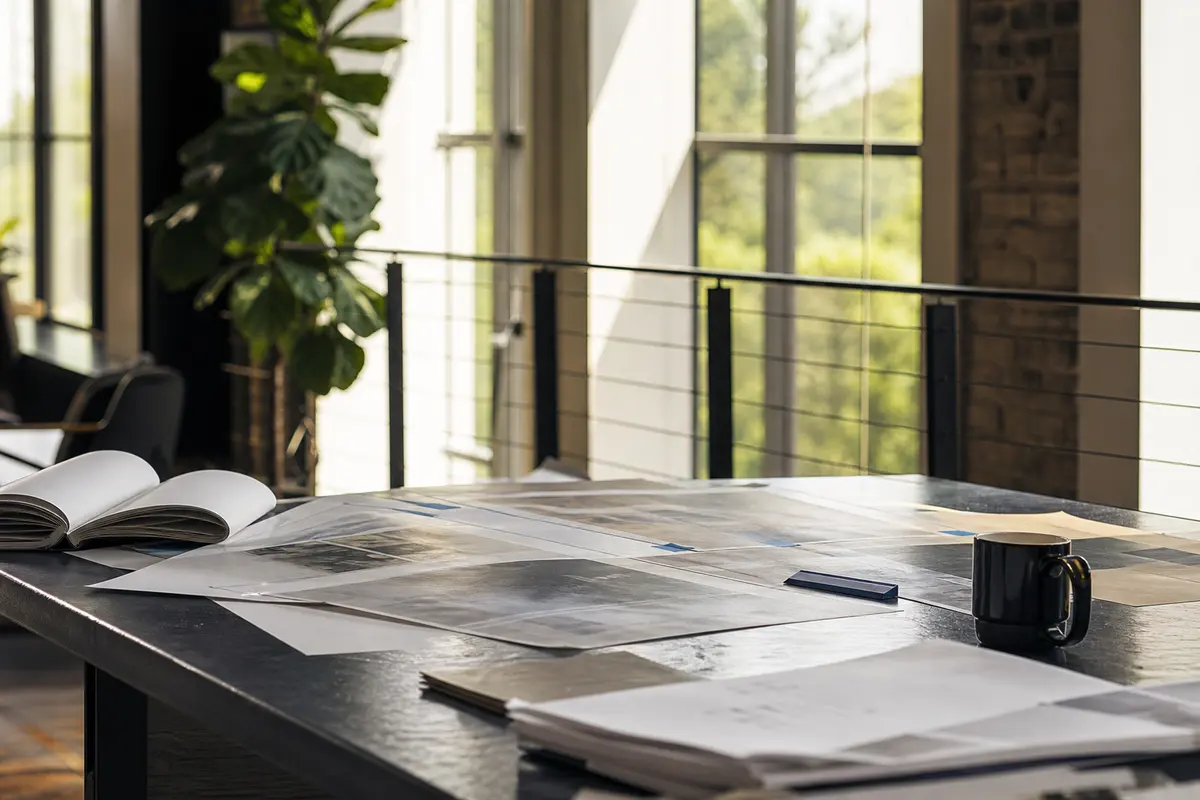 Editorial marketing planning scene for New Windsor, New York