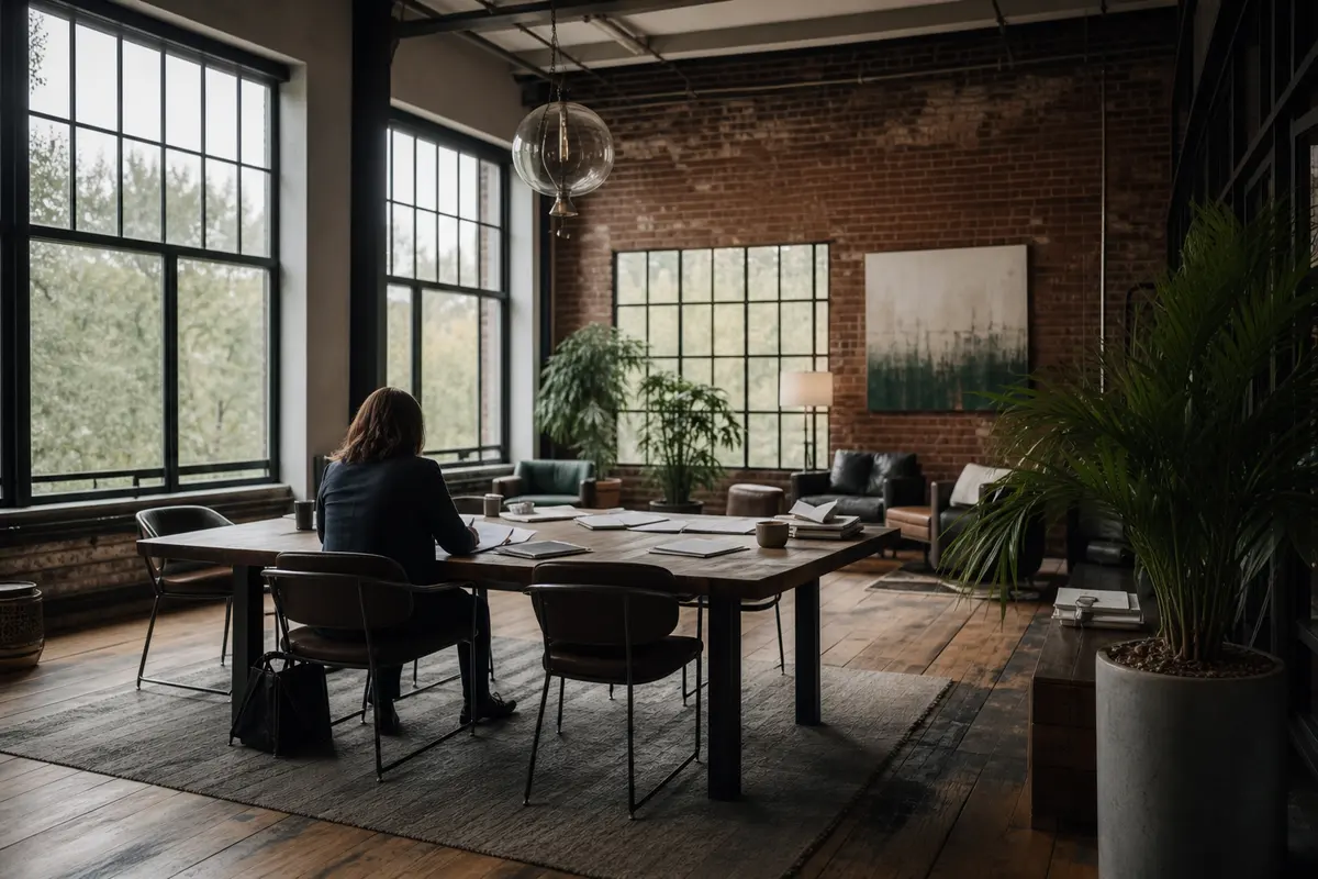 Editorial marketing planning scene for Legal News in Ogdensburg, New York