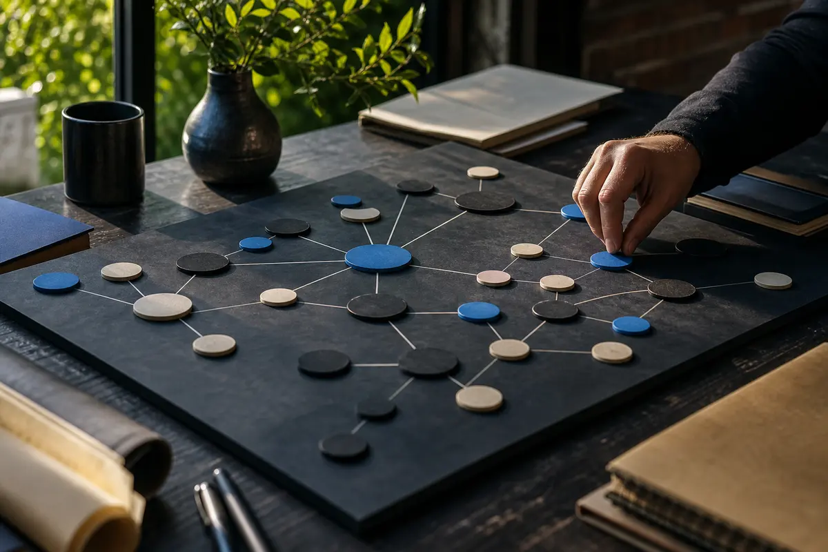 Editorial platform planning scene for Custom Software in Ossining, New York