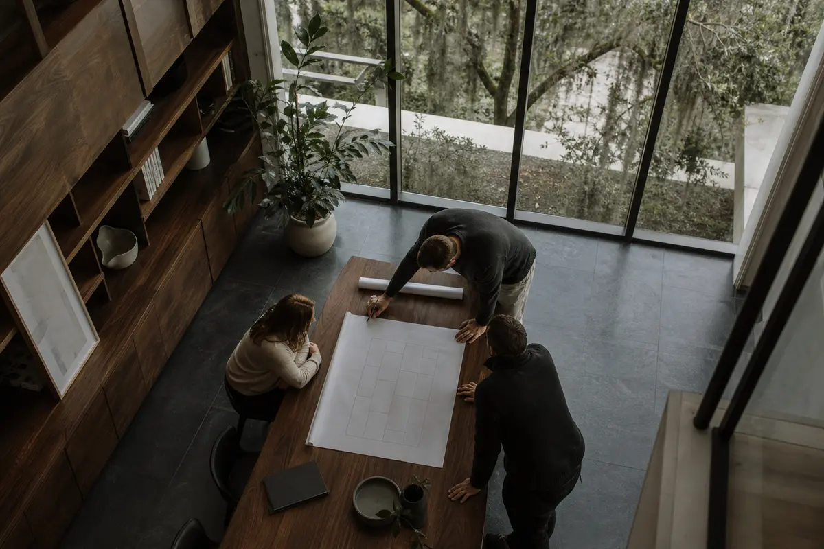 Editorial marketing planning scene for Oyster Bay, New York