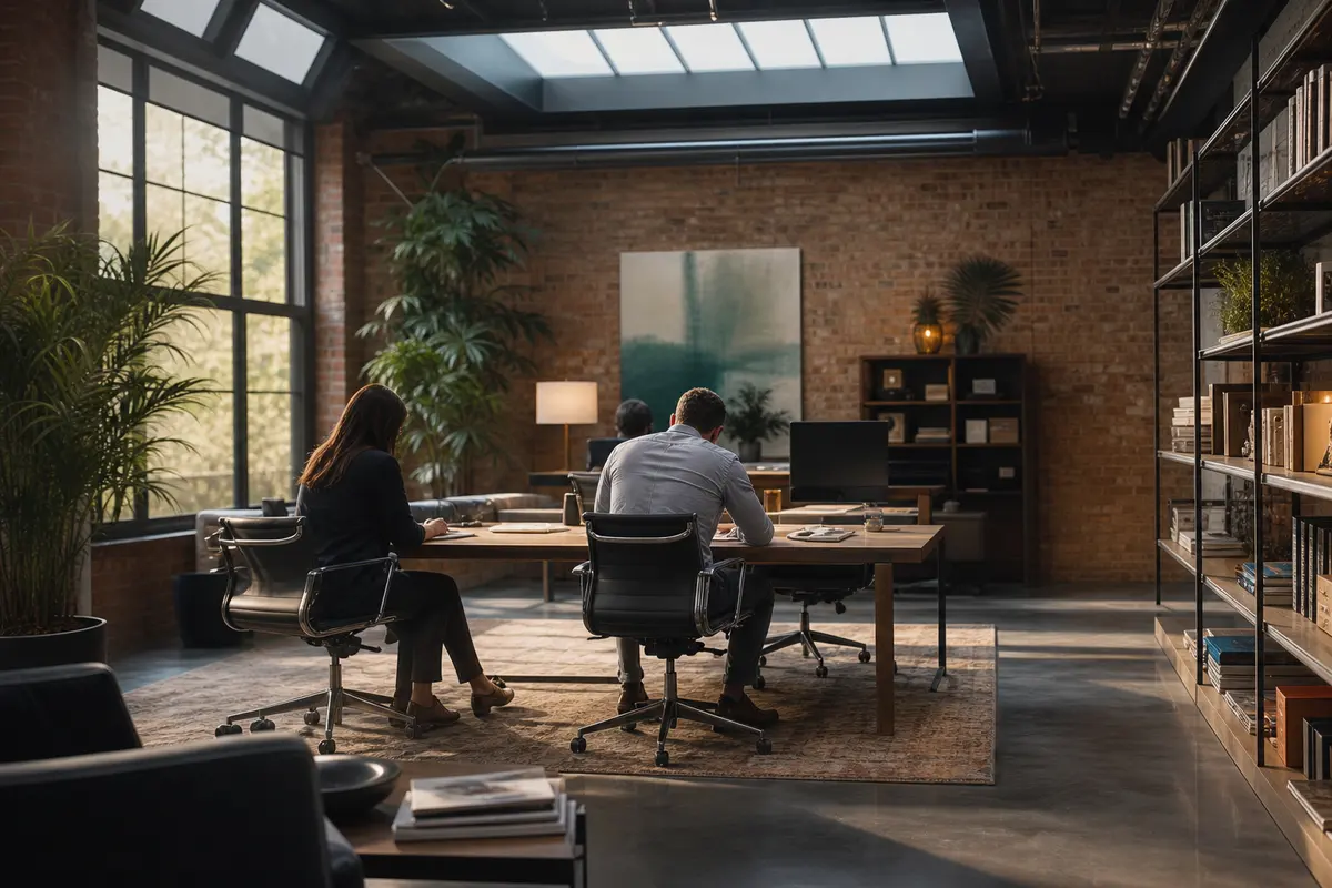 Editorial marketing planning scene for Reputation & Reviews in Patchogue, New York