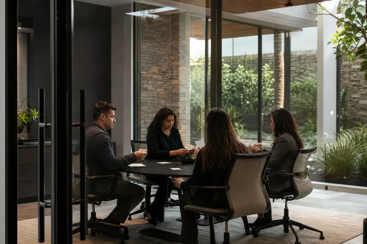 Editorial intake planning scene for Automation in Peekskill, New York
