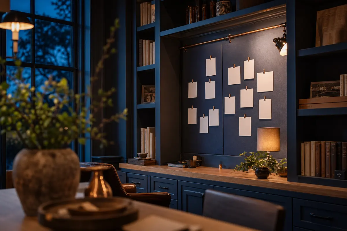 Editorial marketing planning scene for Pelham Manor, New York