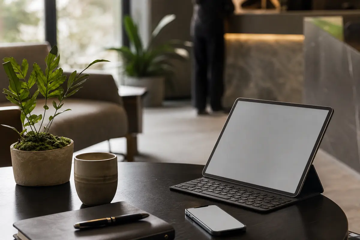 Editorial intake planning scene for AI Answering in Rockville Centre, New York