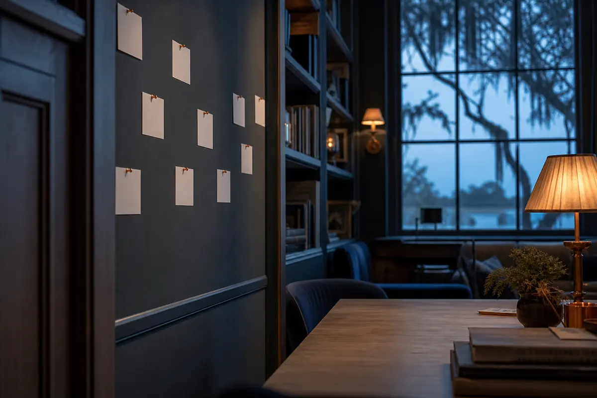 Editorial marketing planning scene for Reputation & Reviews in Roosevelt, New York