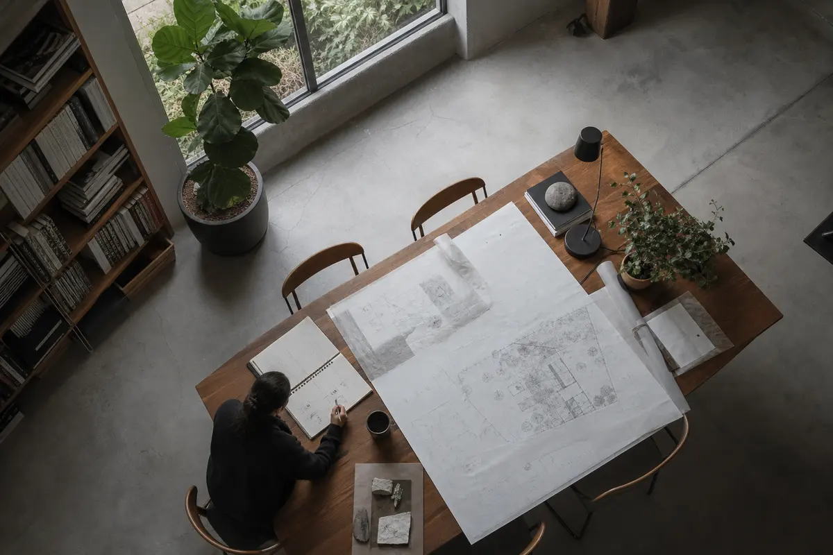 Editorial platform planning scene for Dedicated Hosting in Rye, New York