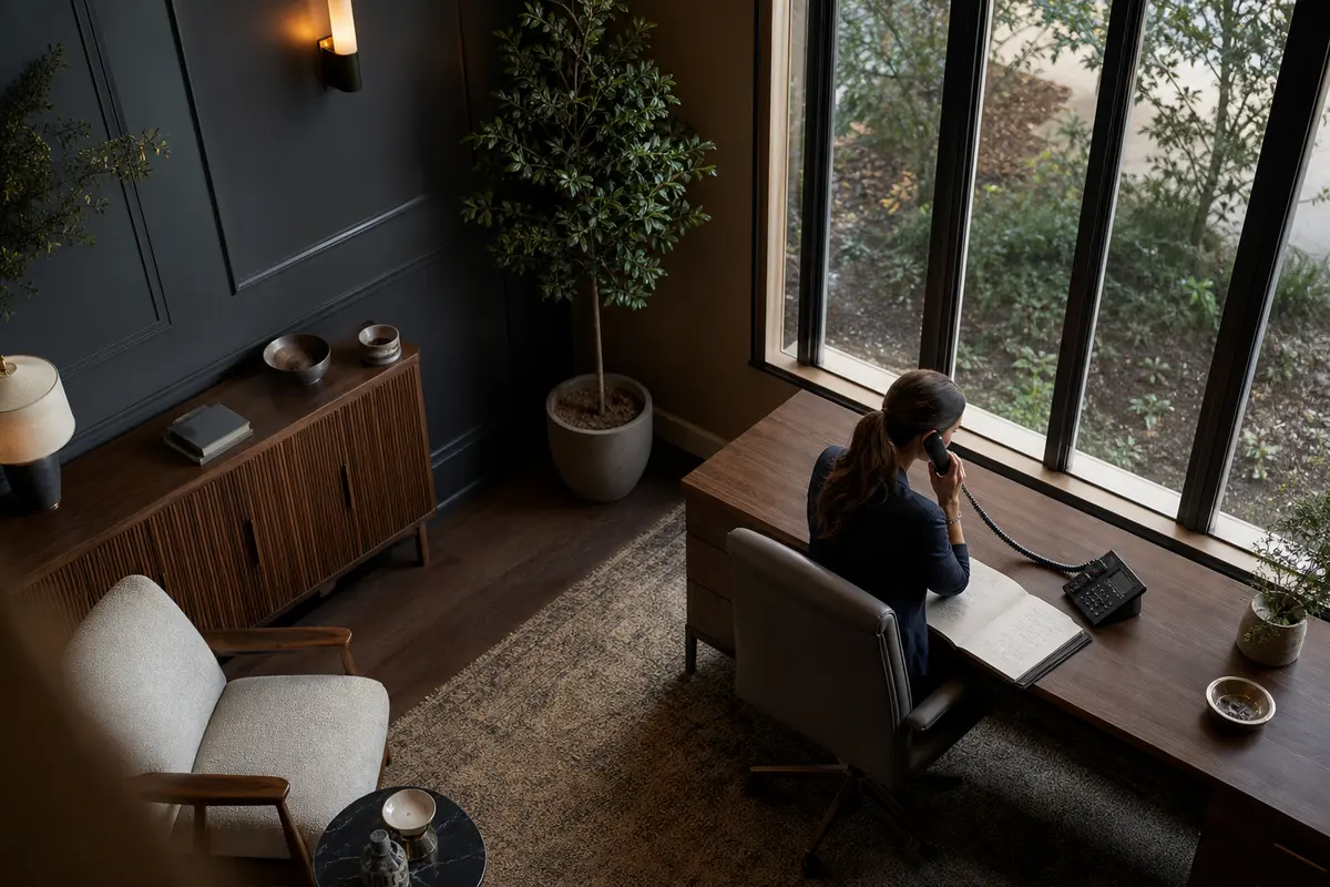 Editorial intake planning scene for Intake Coach in Rye Brook, New York
