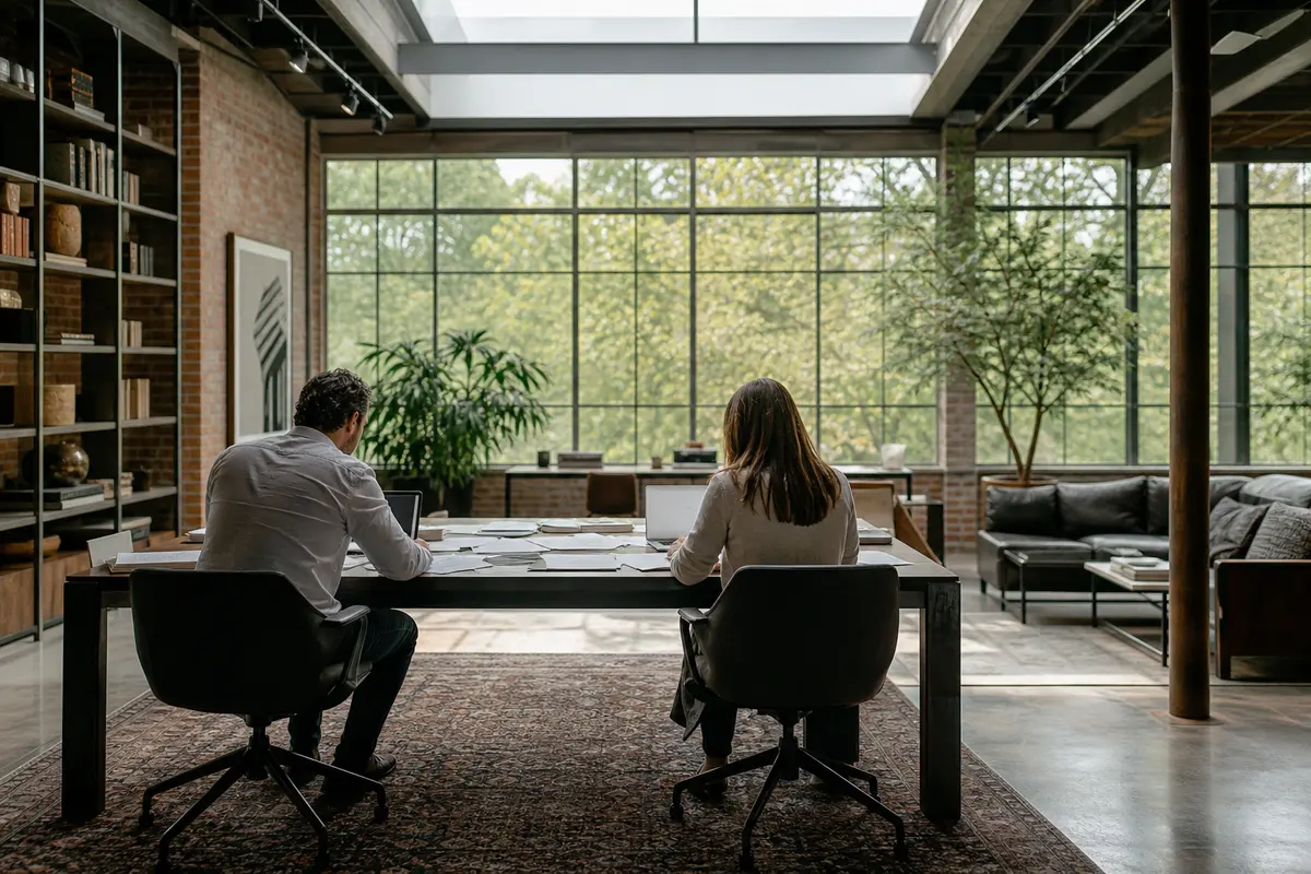 Editorial marketing planning scene for Programmatic SEO in Scotia, New York