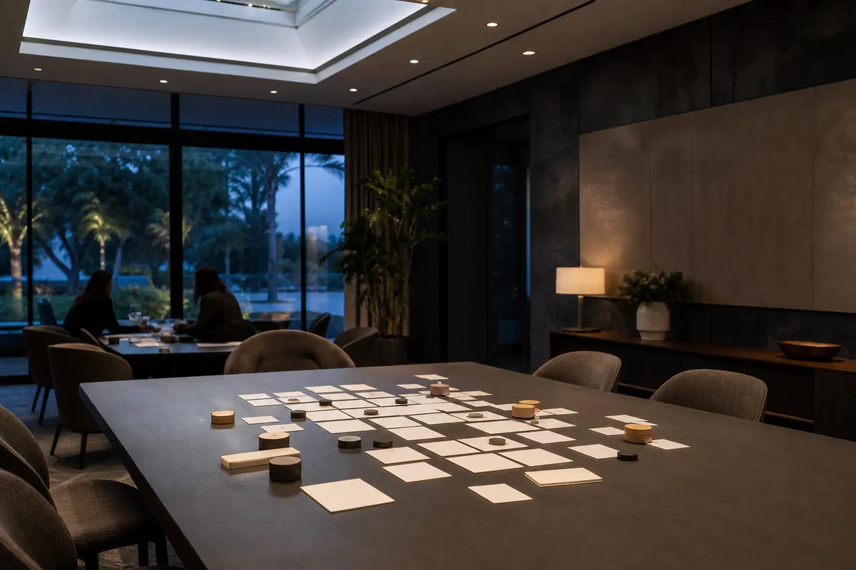 Editorial platform planning scene for Custom Software in Seaford, New York