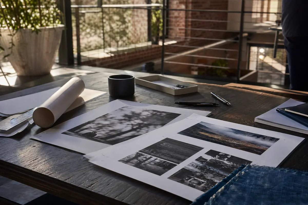 Editorial marketing planning scene for Smithtown, New York